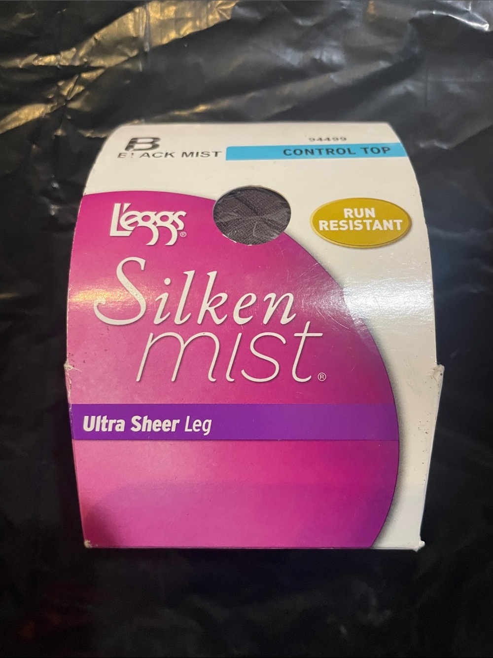 Silken Mist Ultra Sheer Leg: Black Mist